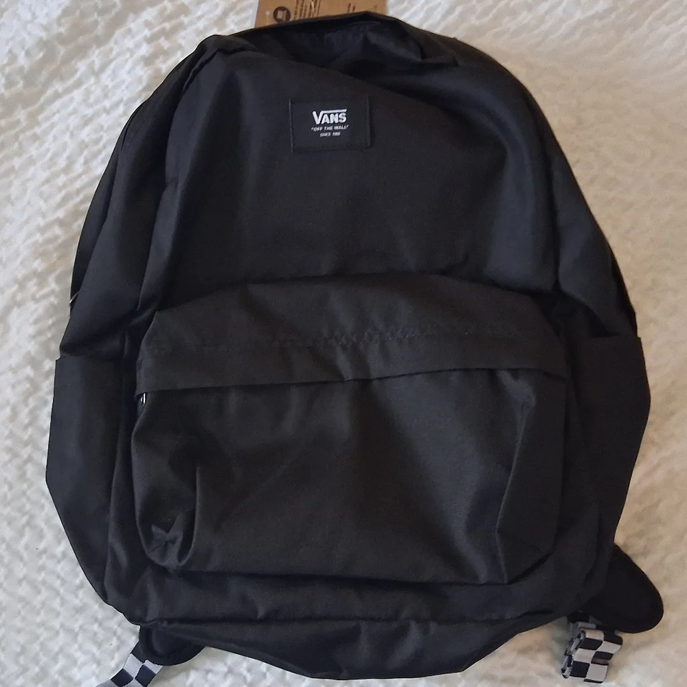 Vans Classic Black Backpack for Men